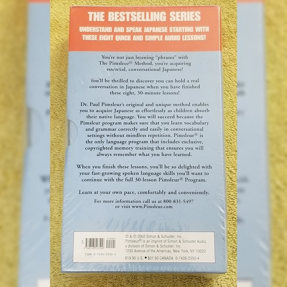 Pimsleur Quick & Simple Japanese 3rd Edition - Picture 2 of 2